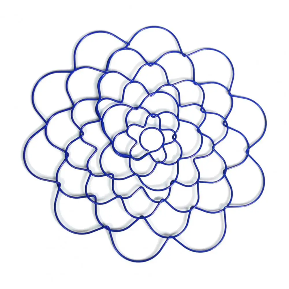 6'' Diameter Frog Floral Grid Flower Cuttings Holder Stainless Steel Wire Flower Arrangement Grid for Vase Flower Stems Bouquets 2