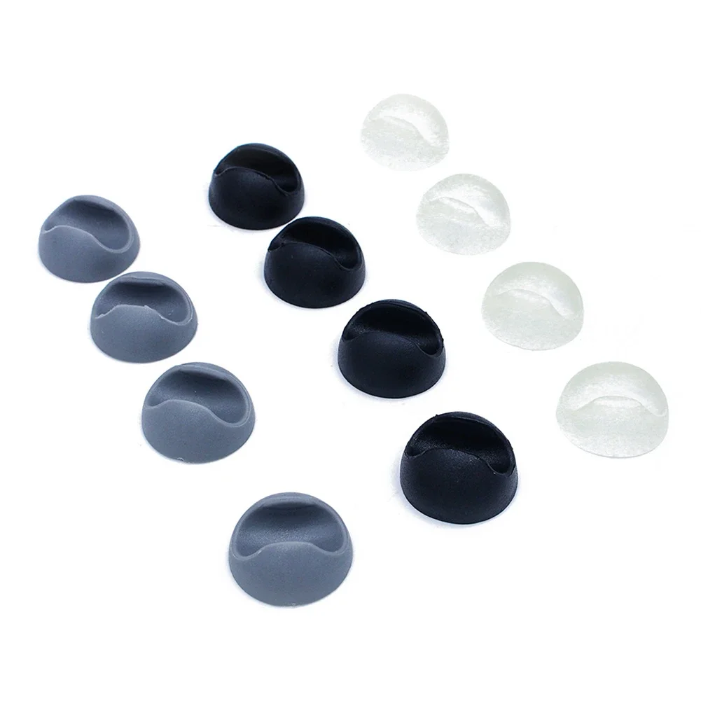 8pcs Furniture Feet Black,Transparent,Grey For Pads Hairpin Leg Protectors For Pads Non-slip Furniture Hardware Accessories
