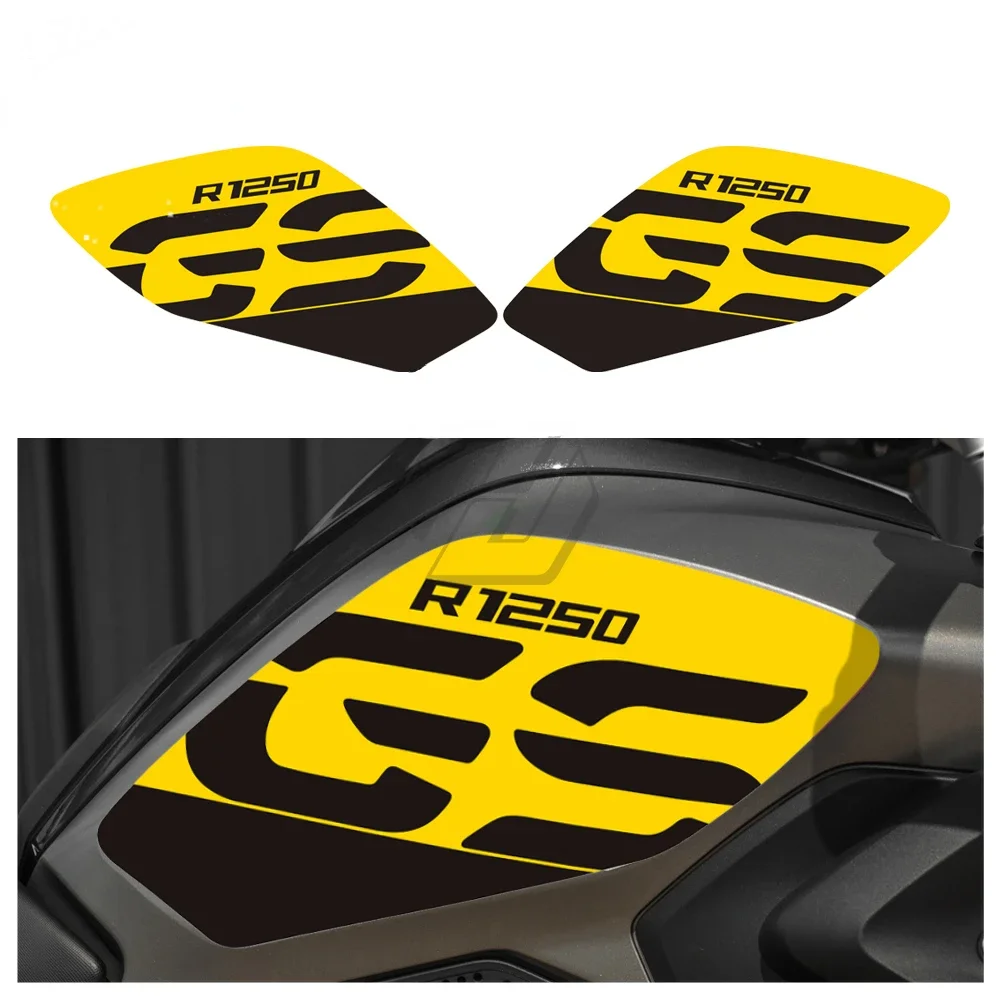 For BMW Motorrad R1250GS 2019-2022 ( Except Adventure Edition ) Motorcycle Side Tank Pad Protection Sticker