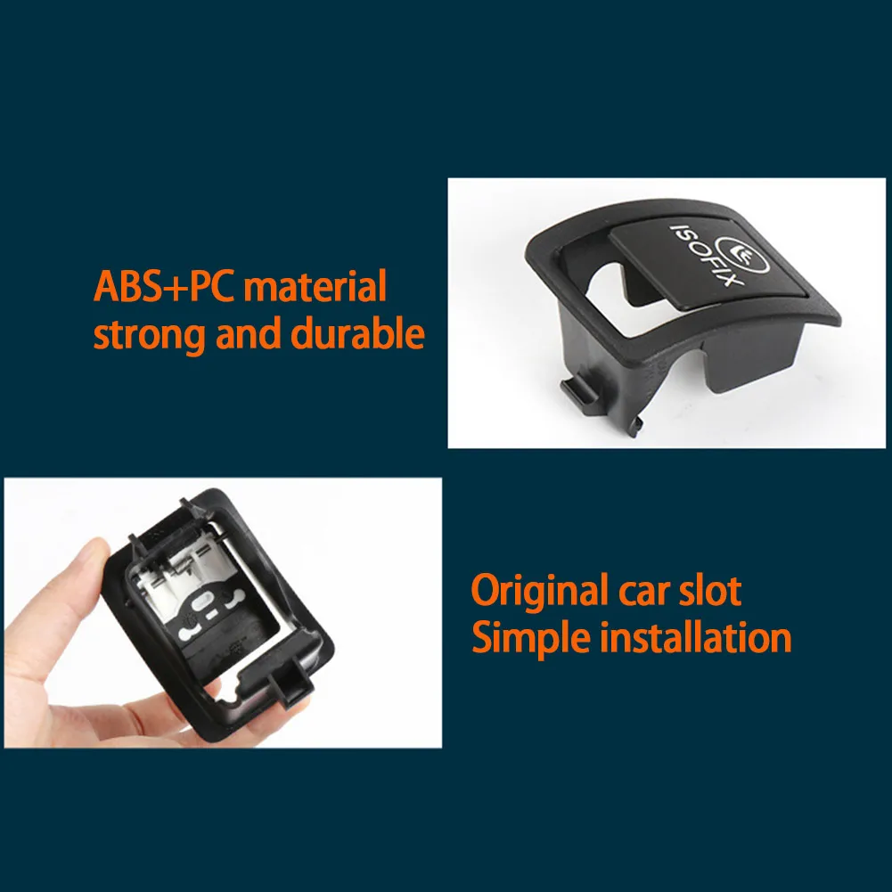 ISOFIX 스위치 커버, 트럭 자동차 액세서리, 블랙 부품 교체, 어린이 좌석, 1 PC, 16.6G, A2059200513