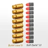 Toy Pistol Soft Bullet Toy Guns M1911 Shell Ejected Foam Darts Blaster Manual Airsoft Weapon with Silencer For Kids Adults 5