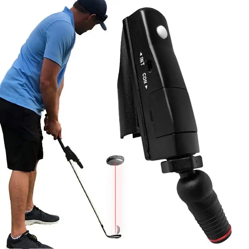 Portable Golf Putter Trainer Sight Adjustable Golf Putter Laser Sight Golf Putting Aim Corrector Golf Putting Aim Line Tool 3