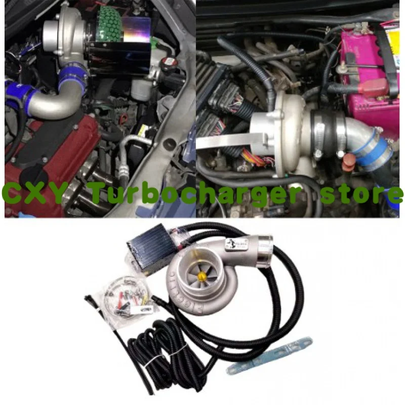 Auto Electric Turbo Supercharger Kit Spinta Moto Turbocompressore Elettrico Filtro Aria Aspirazione Per Tutte Le Auto Migliora La Velocità