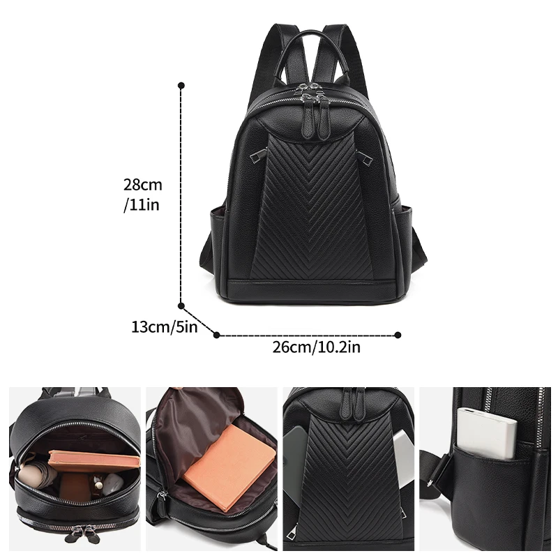 Durable travel backpack | adjustable shoulder strap, multi zipper compartment, leisure outdoor Hiking Camping Backpack, ideal gi