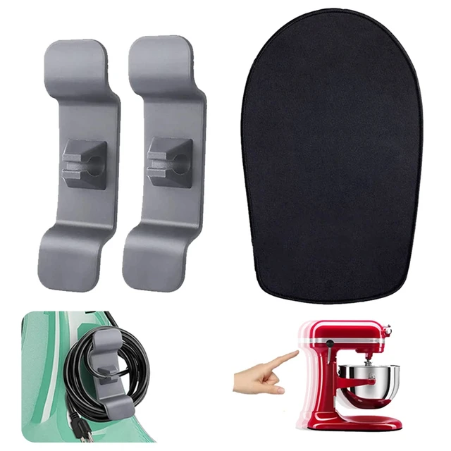 Mixer Slider Mat for KitchenAid Mixer with Cord Organizer,Mixer Mover  Sliding Mat Pad Appliance Slider Compatible With KitchenAid 4.5-5 Qt  Tilt-Head