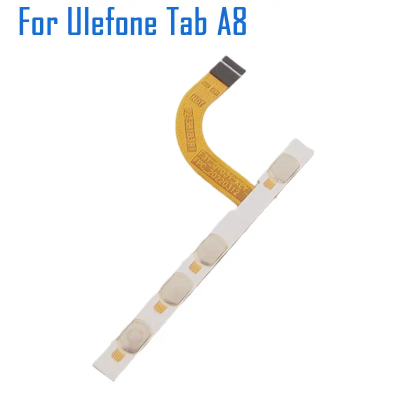 

Оригинальные кнопки питания Ulefone Tab A8, боковой кабель, гибкие боковые клавиши FPC, гибкая лента, аксессуары для планшета Ulefone Tab A8