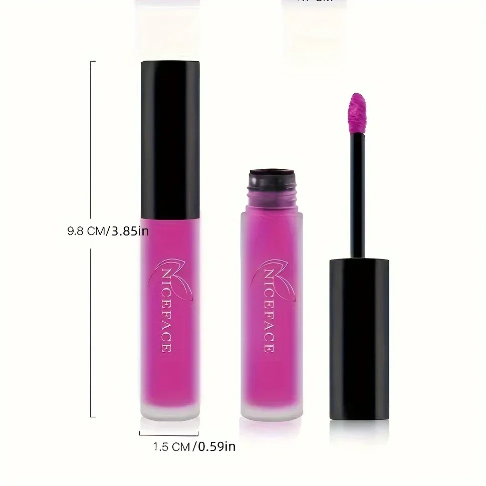 1 x mattierter Lipgloss, wasserdicht und langlebig, einfach aufzutragen, anfängerfreundlich, antihaftbeschichtet und lichtbeständig für die Tasse – Detail 6