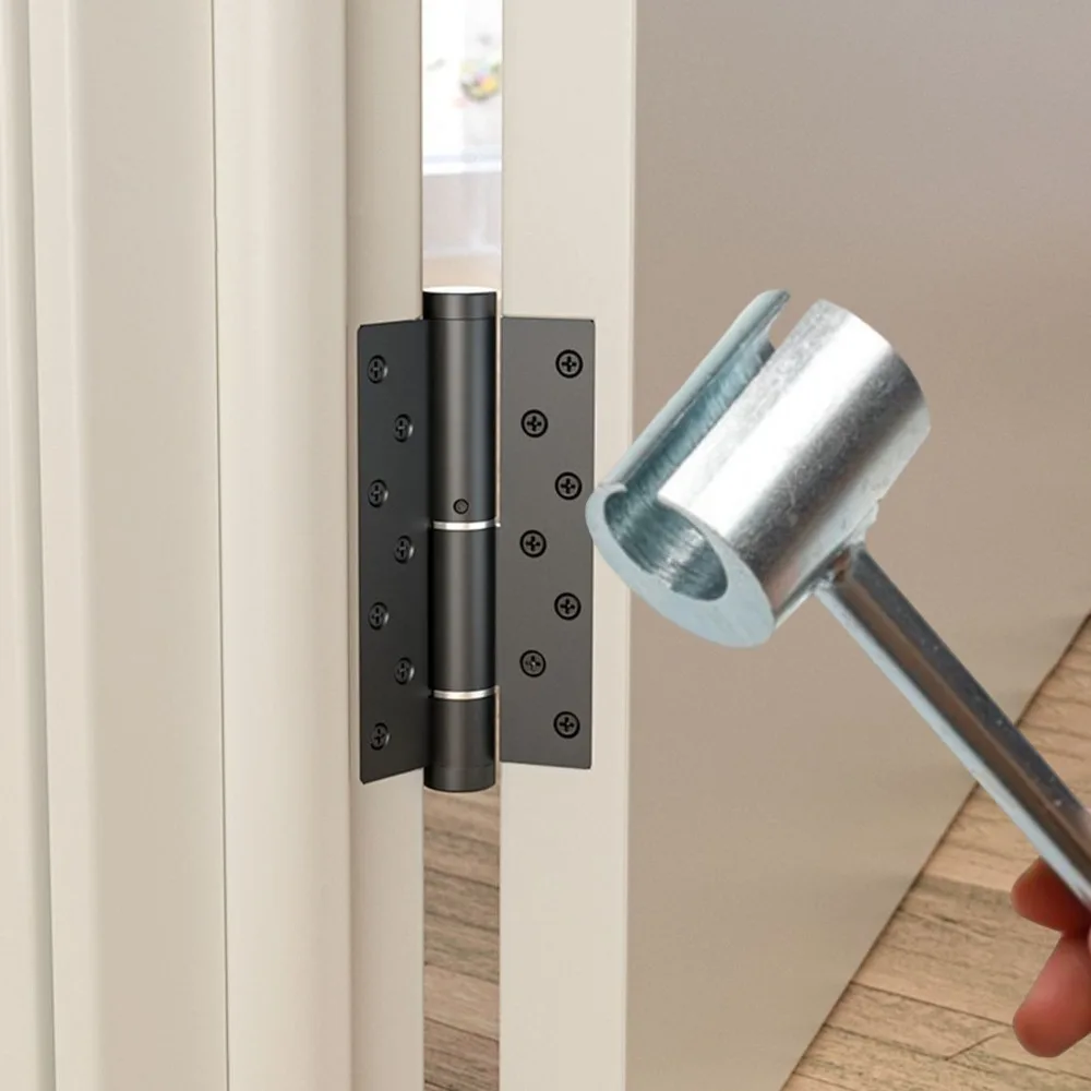 Outil De Réglage Pour Charnières De Porte - Double Tête Ajustable, Acier Nickel-Chrome - Pour Alignement Et Réparation