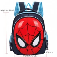 Disney Cartoon Children  Animal Design Backpack Figure Boys 3D Pattern Bag Kindergarten Schoolbag Gift 2
