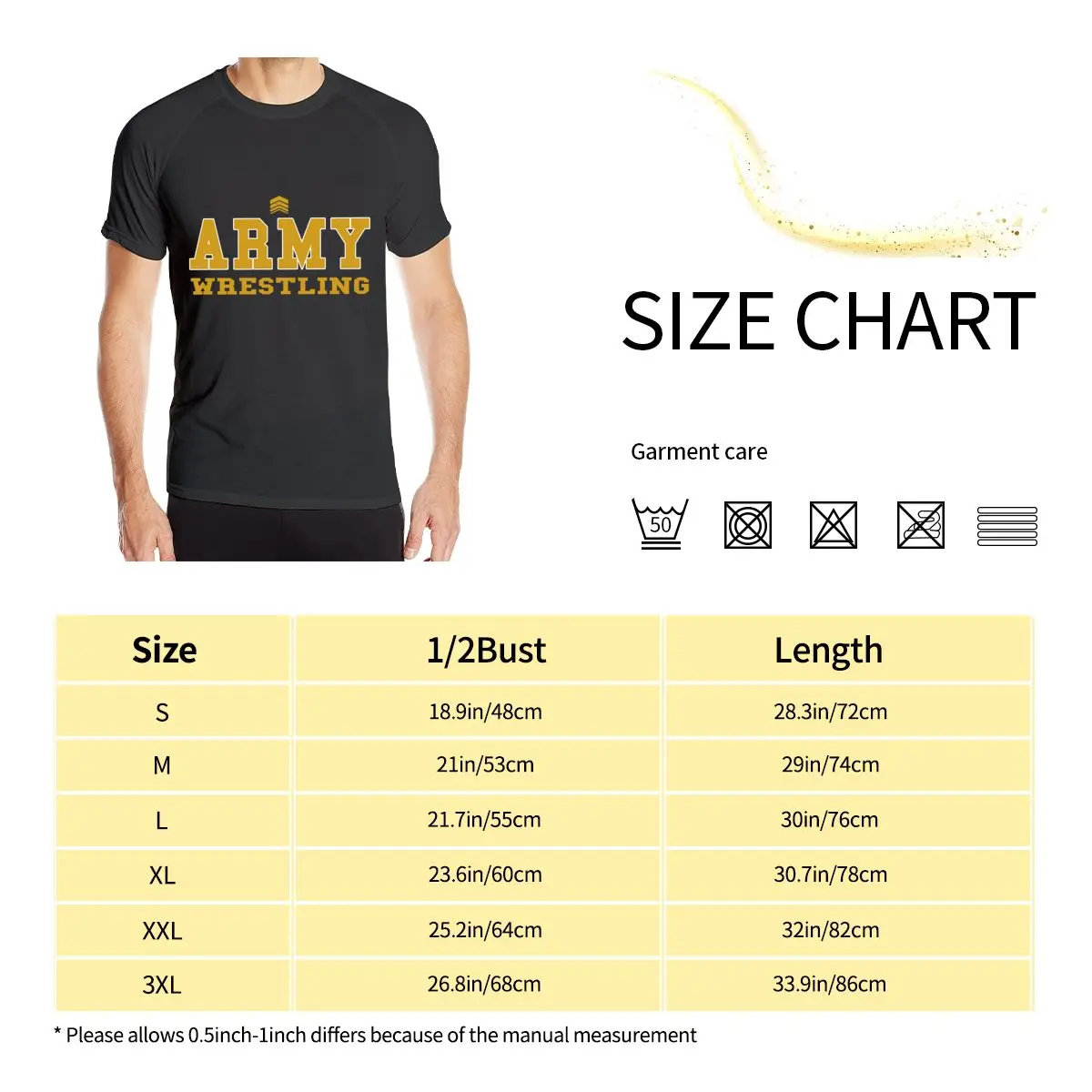 Army Wrestling Quick Dry Shirt T shirt 