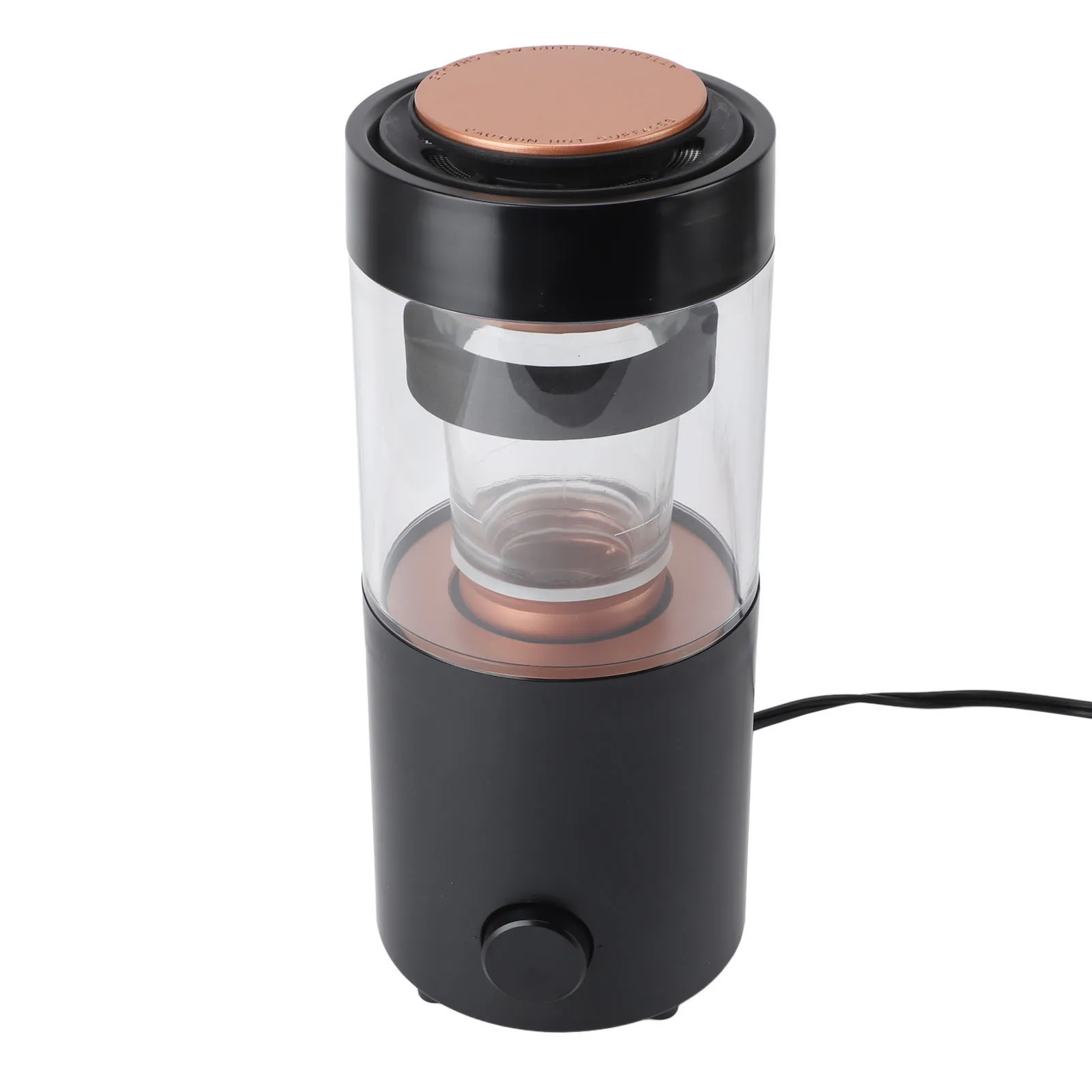 Coffee Bean Roaster 1300W Stainless Steel Transparent Glass Automatic Coffee Roaster Machine with Timer for Home Coffee Bean Roaster Coffee Roaster Machine
