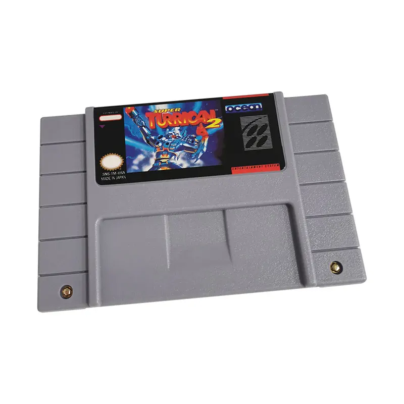 Cartuccia Snes Super Turrican 2 - Super Nes Games, Per Console Classica Super Famicom Sfc Snes |