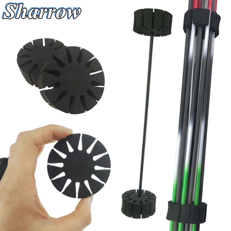 Archery Arrow Holder Rack Sponge  Arrow Separator Support Compound Bow Hunting  Recurve Bow Shooting EVA Foam Protection Arrow metal bow stand rack rotatable adjustable compound bows kick stand outdoors archery hunting shooting incidentally compass
