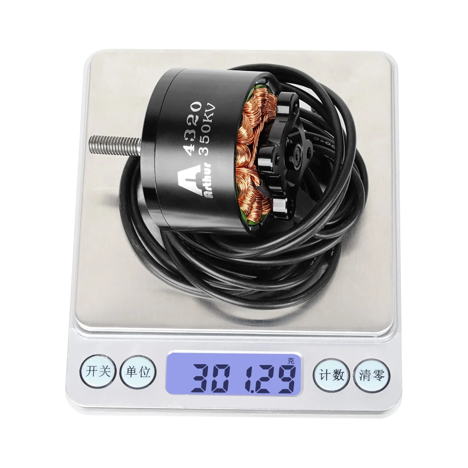 Flashhobby A4320 4320 350KV 6-12S высокоскоростной бесщеточный двигатель для модели дальнего действия X-класса RC FPV Drone thumbnail 6