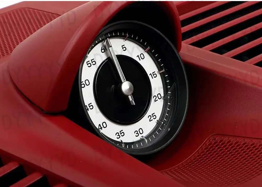 Car Stopwatch For Porsche 911 992 2019-2025 Interior Dashboard Central Clock Com