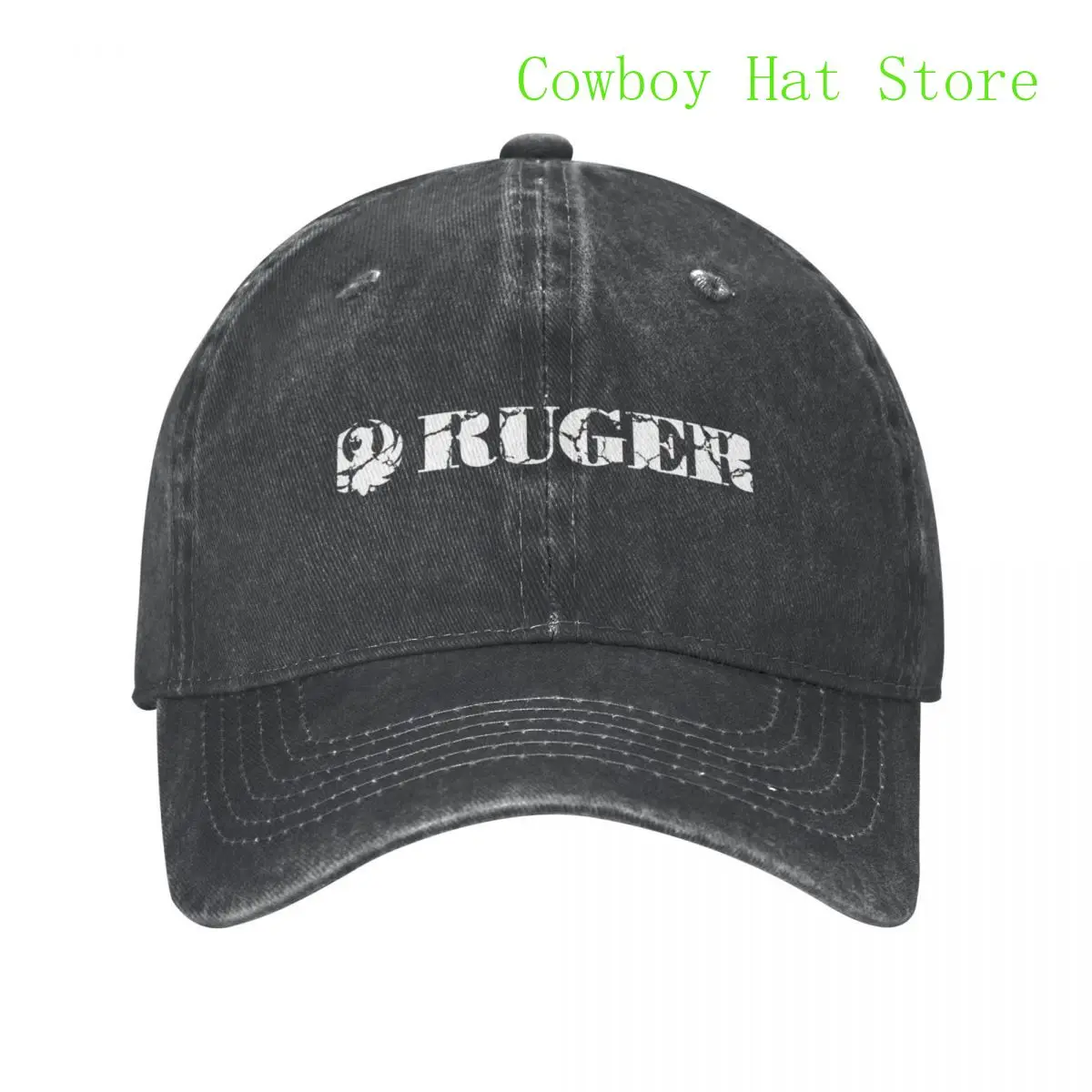 

Best Ruger Distressed Baseball Cap Horse Hat Hat Beach Hat Female Men'S