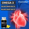 925-548006.jpg Omega 3, Fish Oil Supplement, Wild Anchovies, Heart Health, Brain Development, Dietary Supplement, 120 Capsules