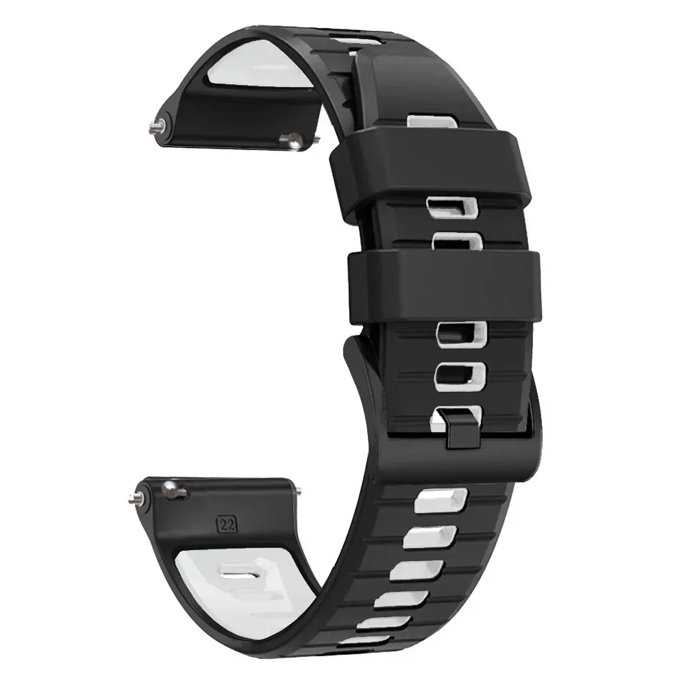 Silicone Smartwatch Band – Universal 20mm/22mm Strap