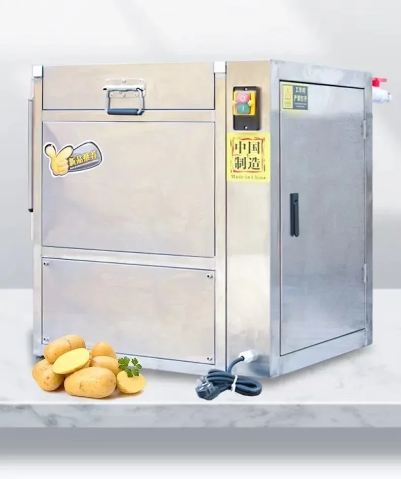 Potato Cleaning Machine Carrot Sweet Potato Taro Washer With Peeling Brush Cleaning For Fruit Food Vegetable 3