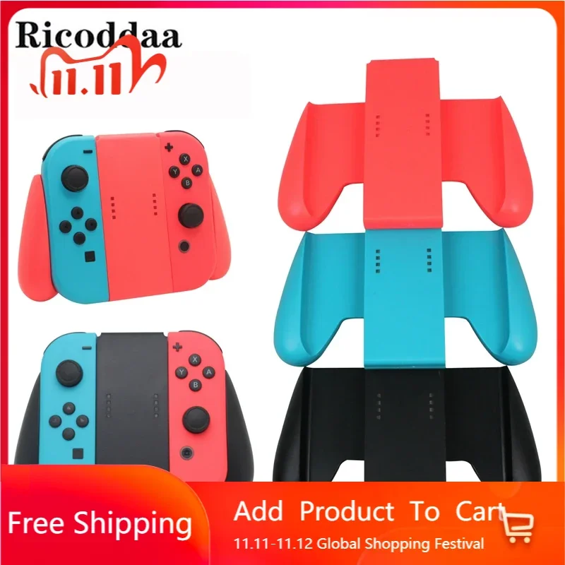 Per Nintendo Switch Joy-Con Comfort Impugnatura Impugnatura Supporto Per Staffa Manuale 2 Controller Joy-Con Per Nintendo Switch Ns Accessori Di Gioco