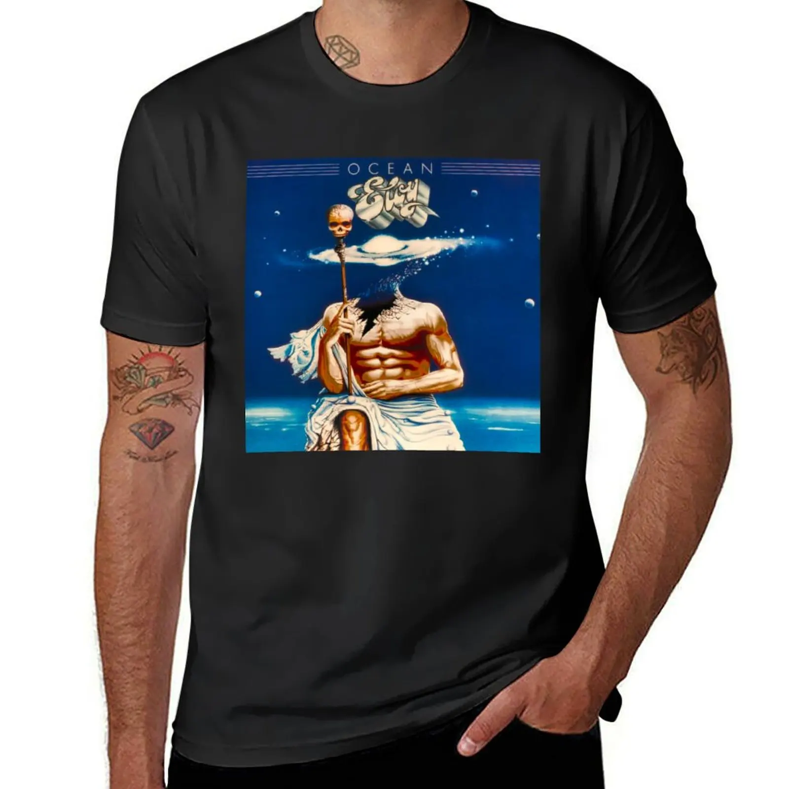 Eloy - Ocean T-Shirt vintage summer top blacks cute tops oversized t shirt men