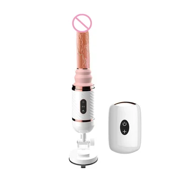 Penis Dildo Big Self-heating Vibrator Sex Toy Retractable Dildo Female Suction Cup Penis Remote Control Sex Machine 3