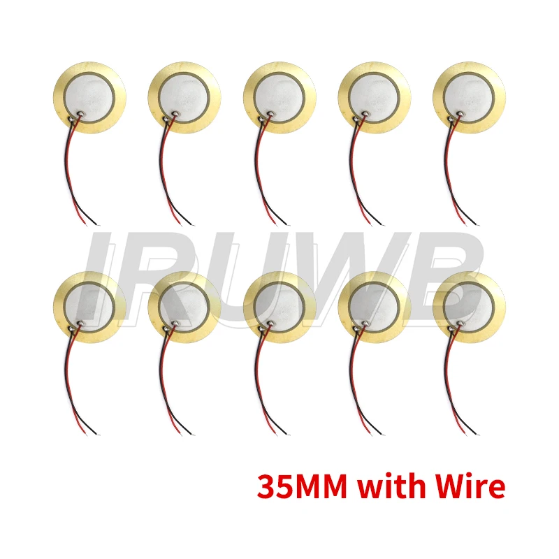 Multi-Size Piezoelectric Ceramic Buzzer Plate Set