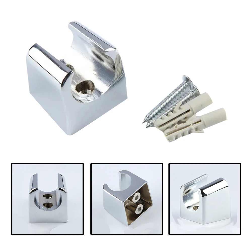 Description Picture 3 of itemShower Head Holders Bathroom Hand Held Shower Head Wall Mount Bracket Holder Hanging Seat With Screws Bathroom Accessory