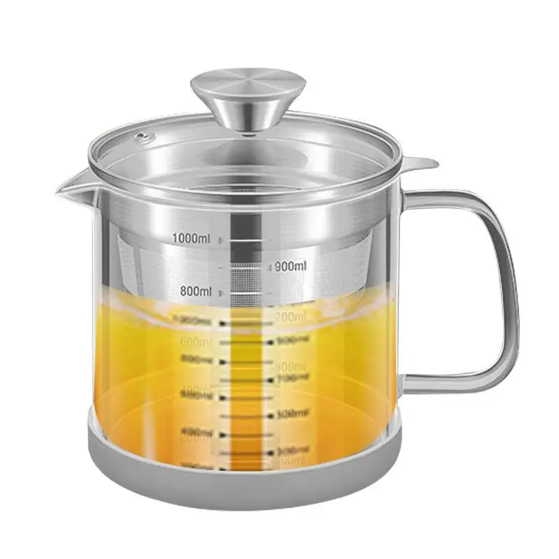 

Масляный фильтр из нержавеющей стали, масляное ситечко из нержавеющей стали, многоразовый контейнер для бекона с фильтром, масляный горшок