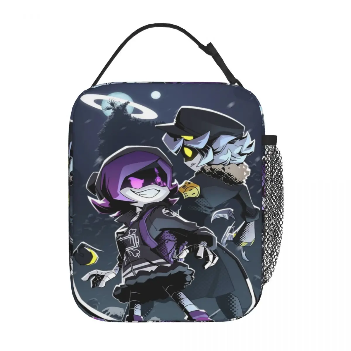 

Murder Drones TV Series Product Insulated Lunch Tote Bag For Outdoor Food Container Portable Thermal Cooler Lunch Box