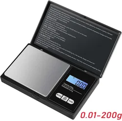 Premium Precision Portable Digital Jewelry Scale - High - Accuracy Gold and Gemstone Weighing Instrument (0.01g - 200g)