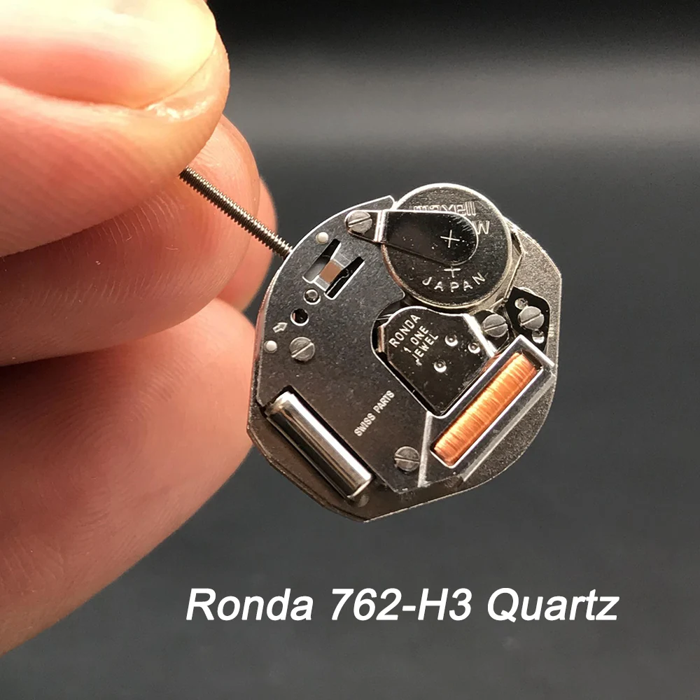 

Watch Replacement Parts Quartz Movement Ronda 762-H3 Battery Repair Tool Wristwatch Accessories One Jewels