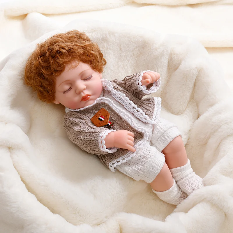 

30cm Baby Reborn Dolls Lifelike Real Girl Reborn Toys Full Silicone Body Waterproof Reborn Baby Doll Children Toy Gift