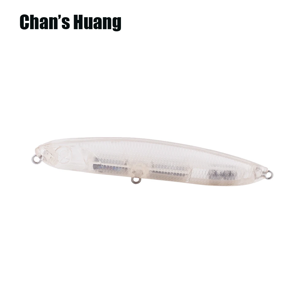 

Chan's Huang 20PCS 9.5CM 16G Trolling Sinking Blank Pencil Deep Water Hard Plastic Baits Unpainted Fishing Lures Bodies Tackle