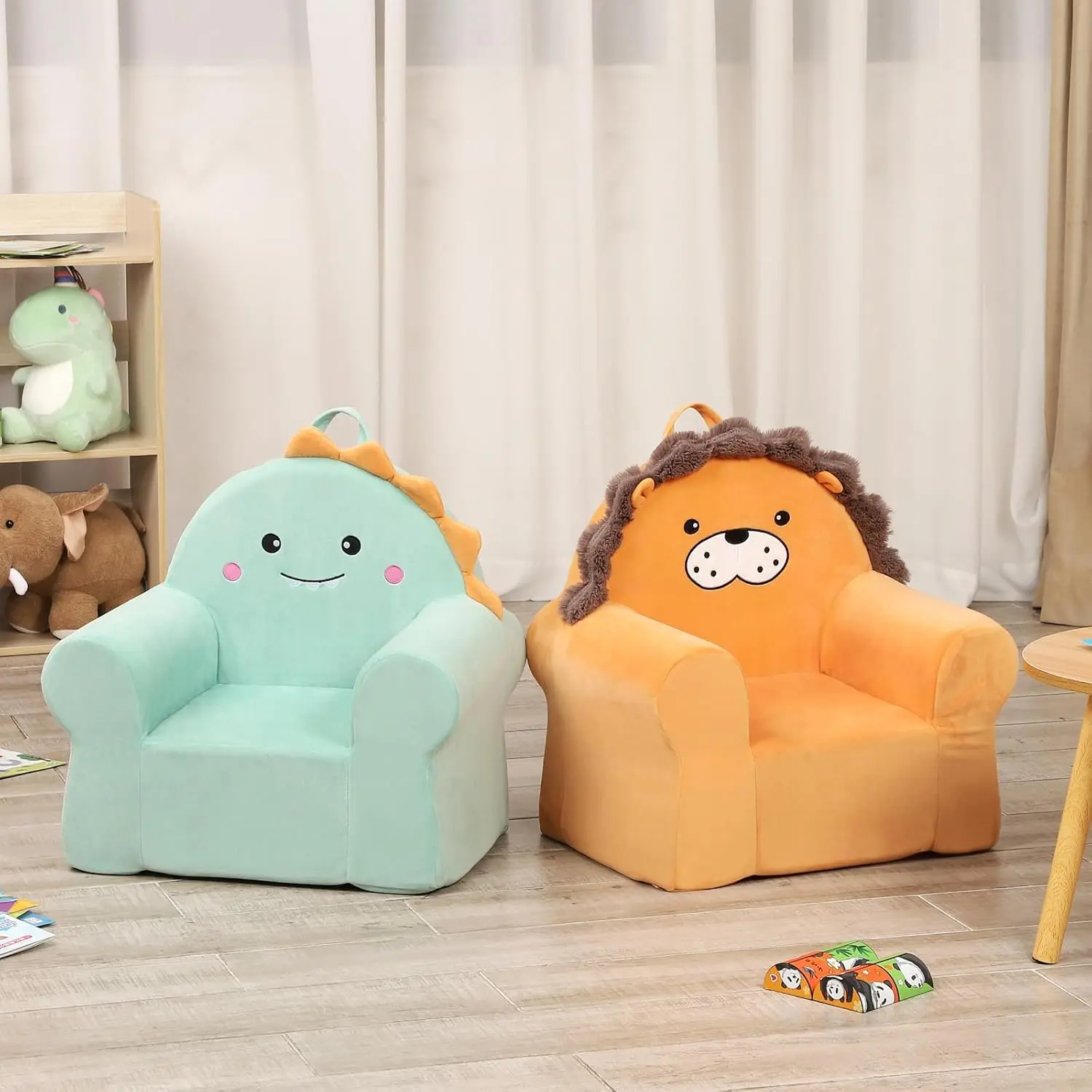 Cuddly Toddler First Chair, Premium Character Chair, Dinosaur, 18 Month up to 3 Years 6