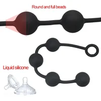 Neuer Analplug Buttplug Silikon Analkugeln Sexspielzeug für Erwachsene Erotikspielzeug Big Butt Plug Analkugeln Plugs Dilatator But Plug Sextoy 3