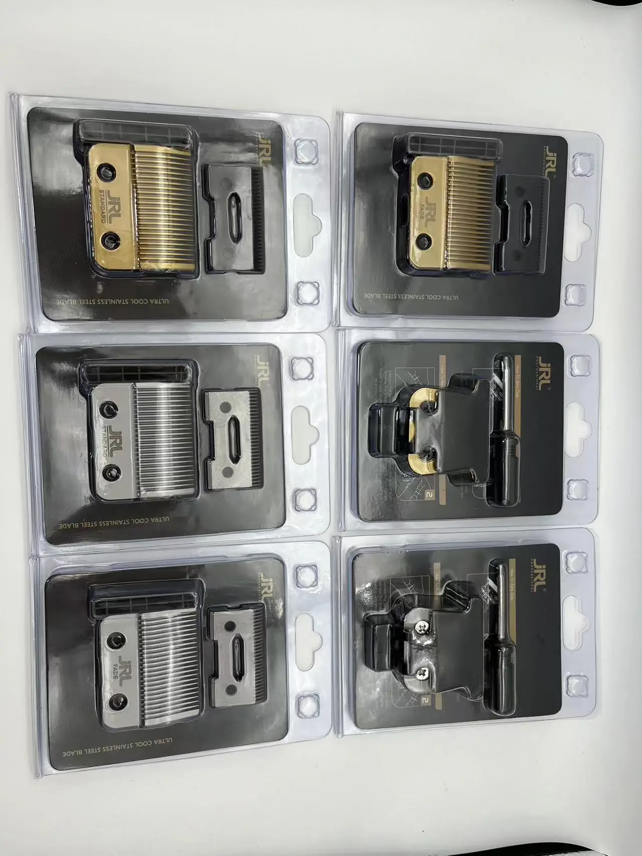 JRL Original fondu lame mince lame Standard tête d'huile électrique pousser ciseaux professionnel sculpter lame chargeur cheveux 2020C 2020T