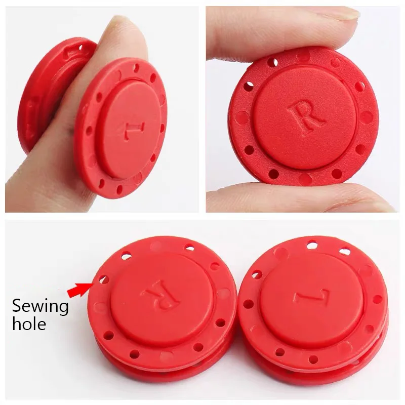 A pair Invisible Magnet Button for Sewing Supplies Jacket Cardigan Concealed Buckle Handwork Clothing Decoration Craft Supplies