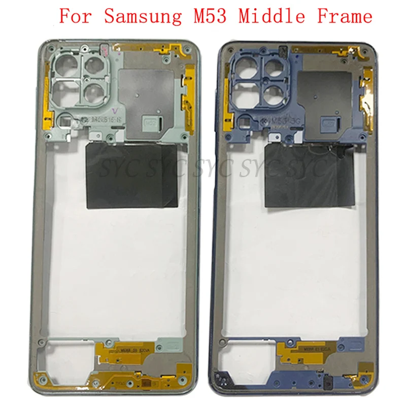 Middle Frame Center Chassis Phone Housing For Samsung M53 M536 Frame