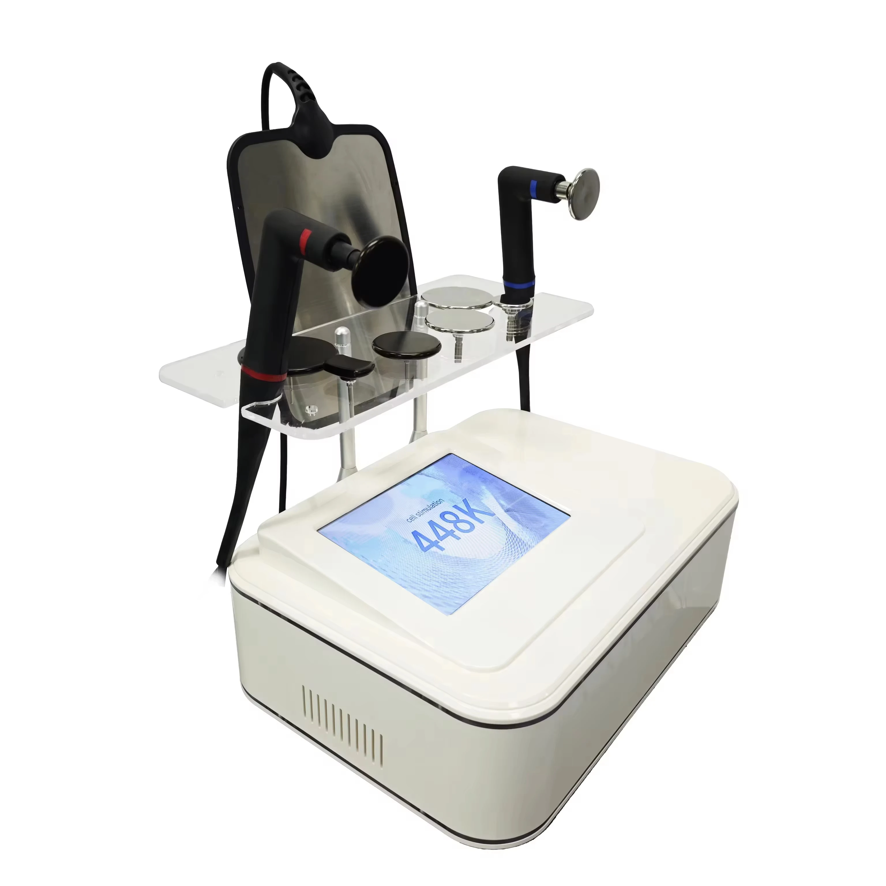 448K Cet Ret Tecar Therapy Equipment Thermal Energy Skin Care And Rejuvenation Diathermy Body Shaping Slimming Fat Reduction 2