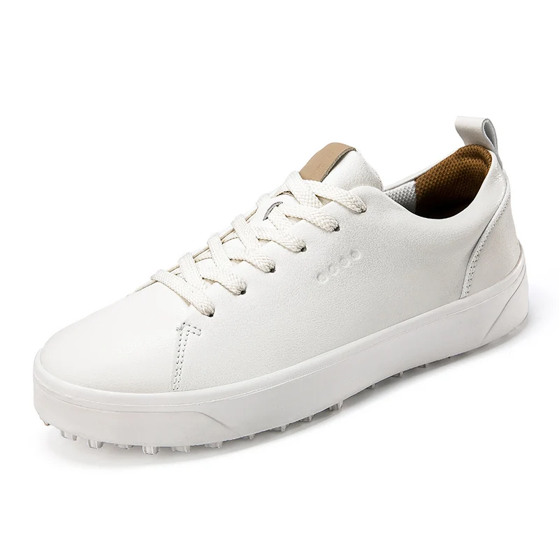 Description Picture 3 of itemProfessional Golf Shoes for Men and Women Outdoor Leather Sneakers for Male and Female Golfers Black Brown Fashion Soft