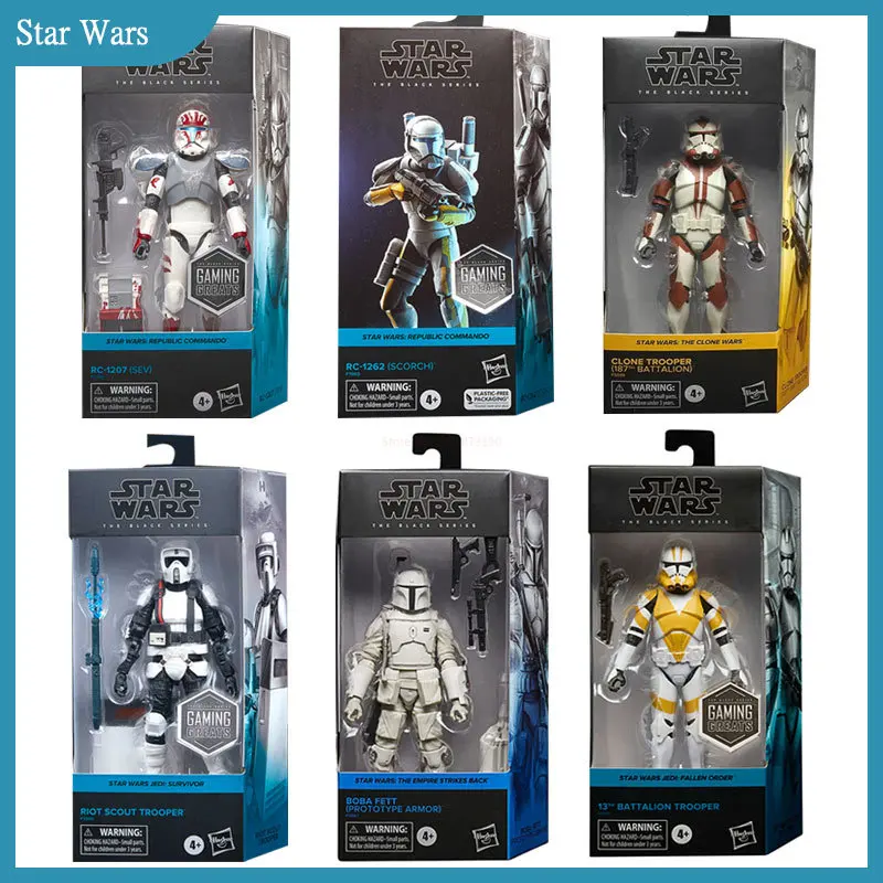 

Экшн-фигурки из фильма «Звездные войны»: бафетт, мандалор, командир Джесси 99, командир легиона, Республика, командировка, коллекционные игрушки