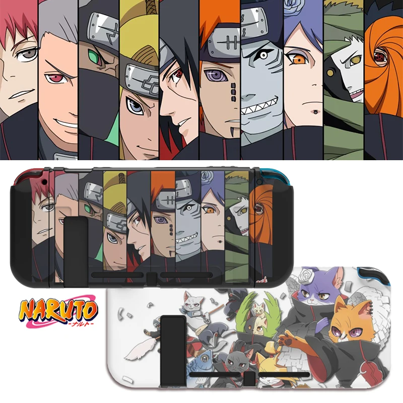 Anime Naruto Akatsuki Switch Case Per Nintendo Switch Lite Separato Sasuke Games Switch Accessori Hinata Control Cover Gifts