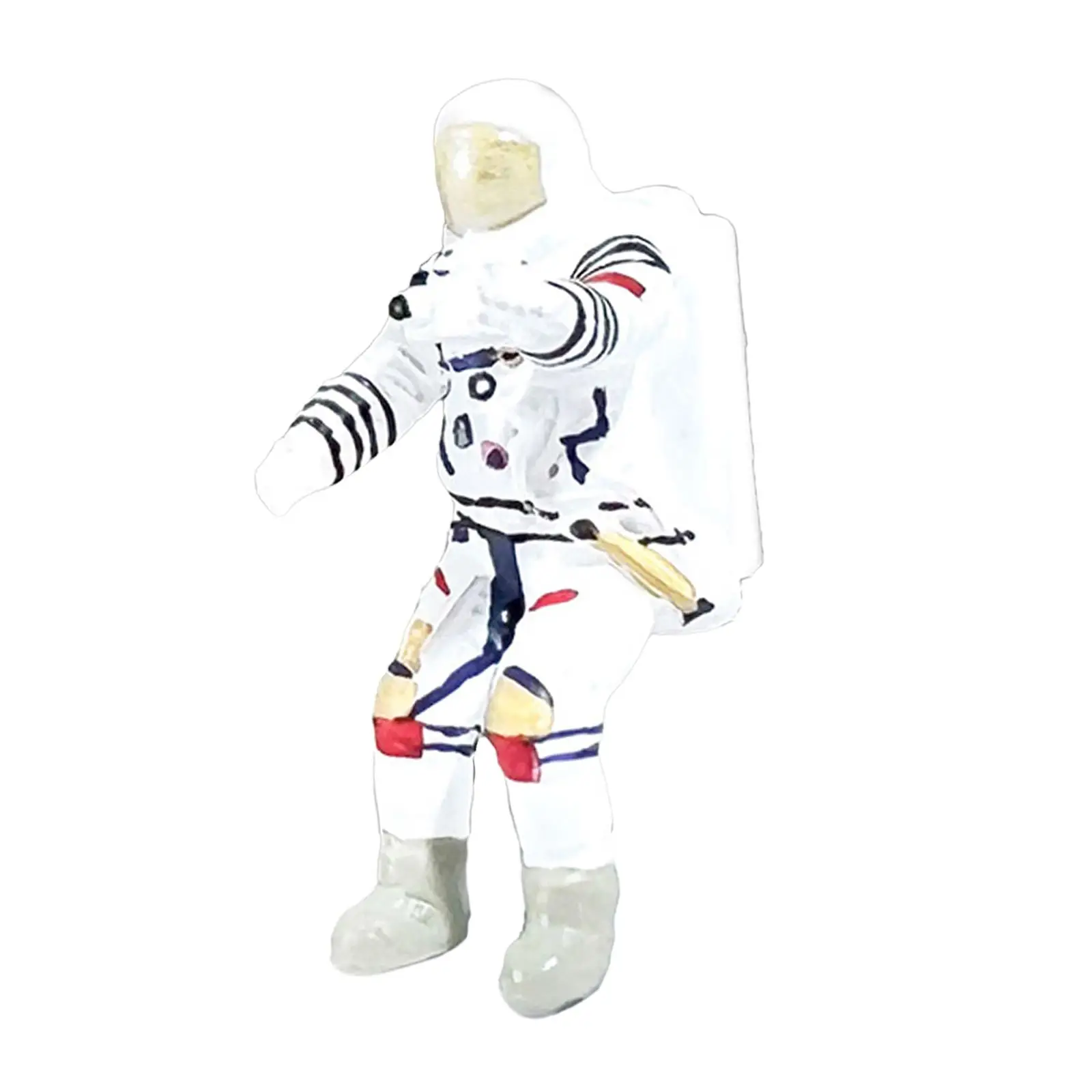 1/64 Astronaut Figurines Mini Astronaut Toys for DIY Scene Dollhouse Diorama