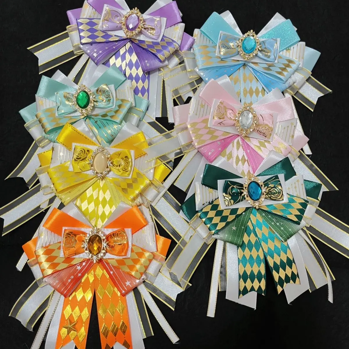 Original and Personalized New Product Luxurious Bow Tie Brooch Lolita Dress Shirt Collar Accessories High-end Jewelry Gifts