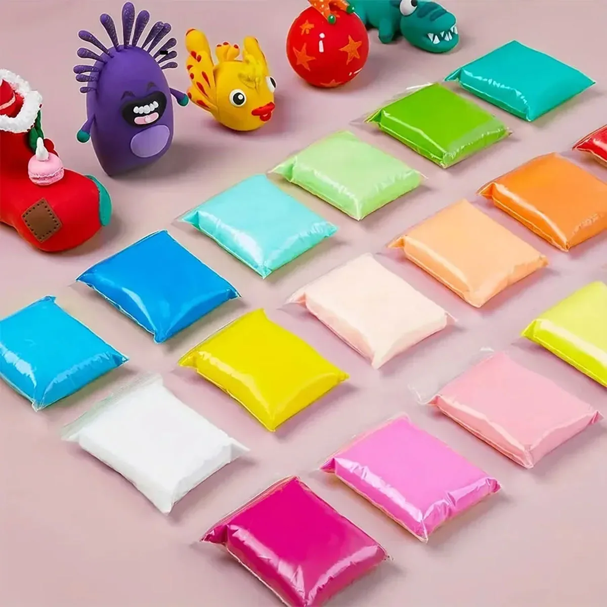 36 Color air dried clay set Air-dried Clay Set Ultra Light Plastic With Carving Tools DIY Crafts Gifts For Friends DIY For Children