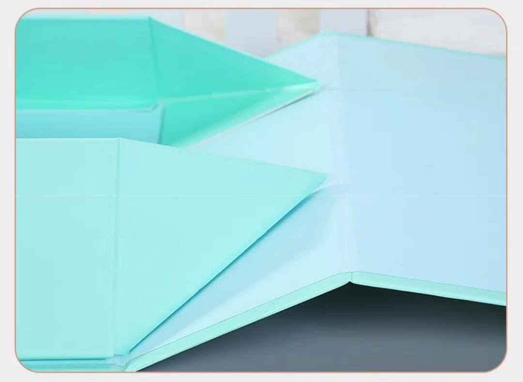 Foldable Magnetic Gift Box with Ribbon, Luxury Color Cardboard Packaging Box for Presen... - SKU FMGB1123 - UGI Packaging