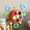 Montessori Toddler Pull Toy String Sensory Toys Silicone Activity Development Baby 0-12 Months 0-1 Year Educational Gifts 1