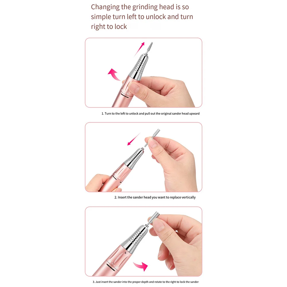 35000RPM Electric Nail Polishing Machine