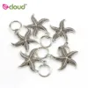 50Pcs Sliver Color Dreadlocks Beads Hair Braid Rings Clips DIY Braiding Metal Cuffs Jewelry Pendants Hair Decoration Accessories 3